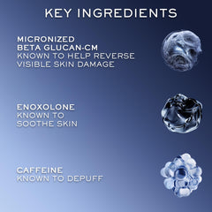 Lancôme Génifique Eye Cream massage demonstration for twice-daily use