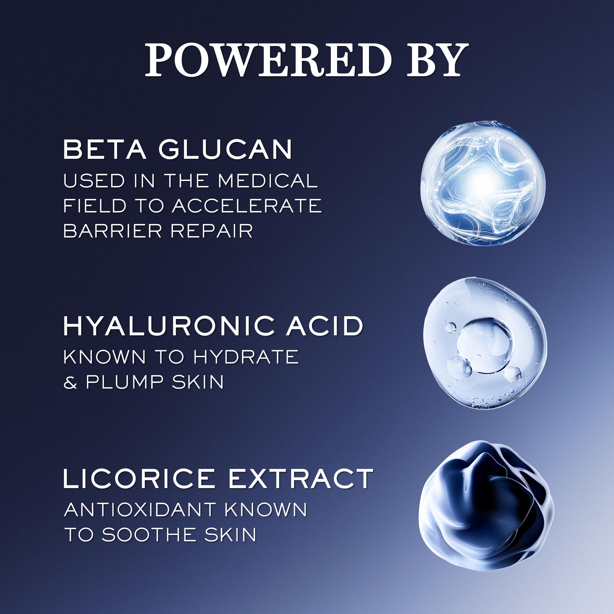 Lancôme Genifique serum texture close-up shows lightweight gel for fast absorption.