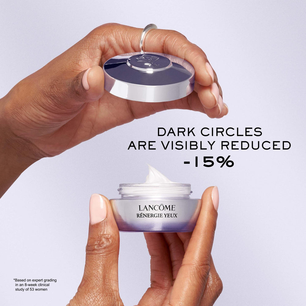 Lancôme HPN 300-Peptide Cream mini-jar with brightening hydration cues.
