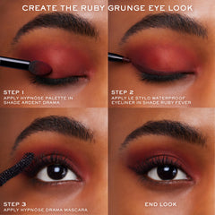 Lancôme Hypnôse Palette Beige Brûlé long-wear finish maintains color through the day