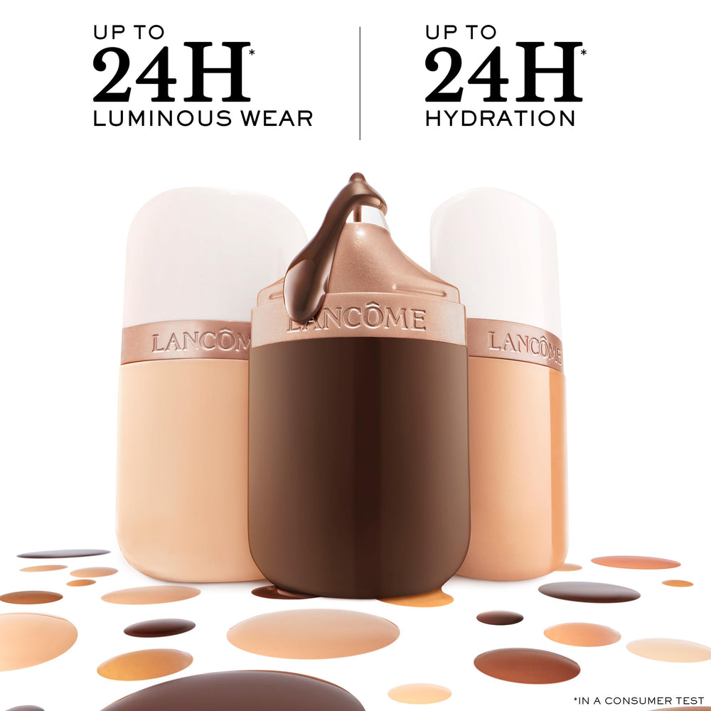Lancôme Idôle 3 Serum Supertint product shot suggesting universal shade adaptability.