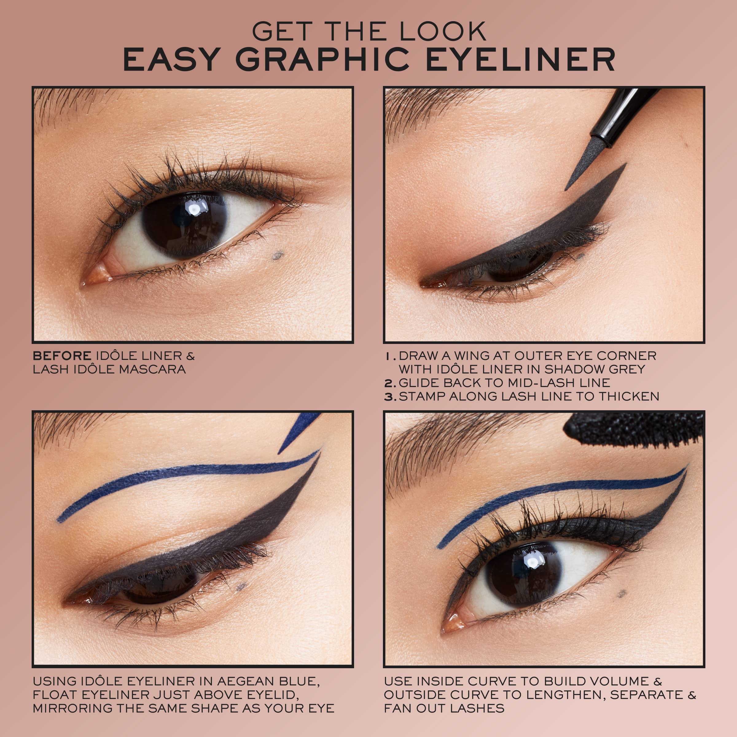 Lancôme Idôle Liner ergonomic packaging for precise control