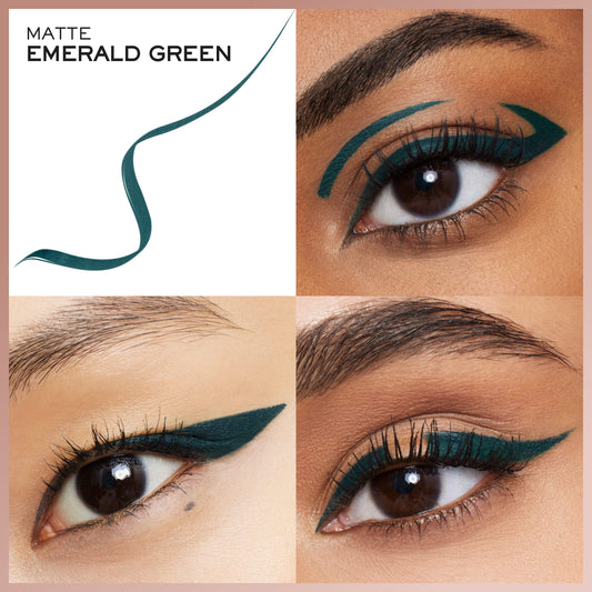 Lancôme Idôle Liner one-stroke lash line application in action