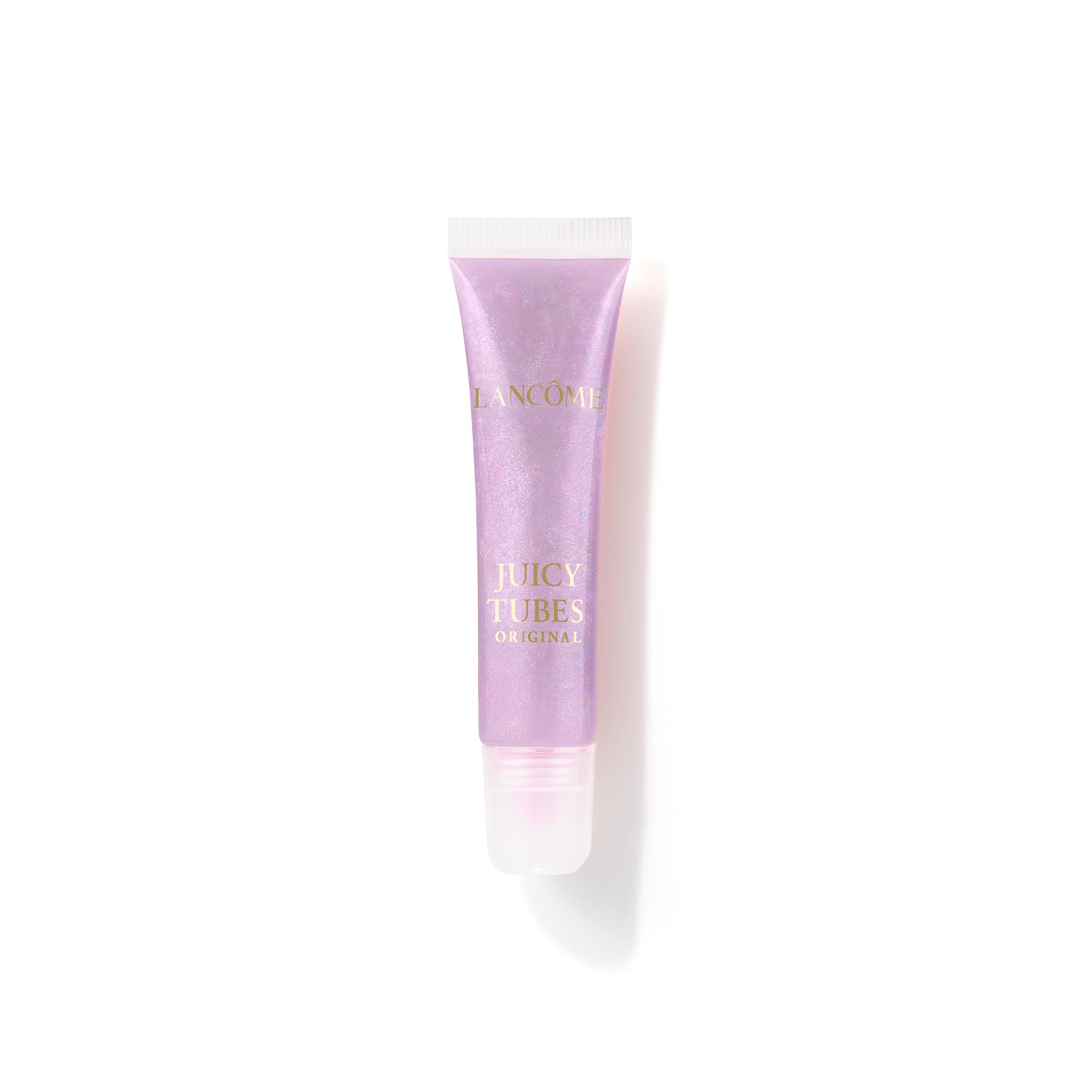 Lancome Juicy Tubes gloss tube close-up for instant ultra-shiny finish.
