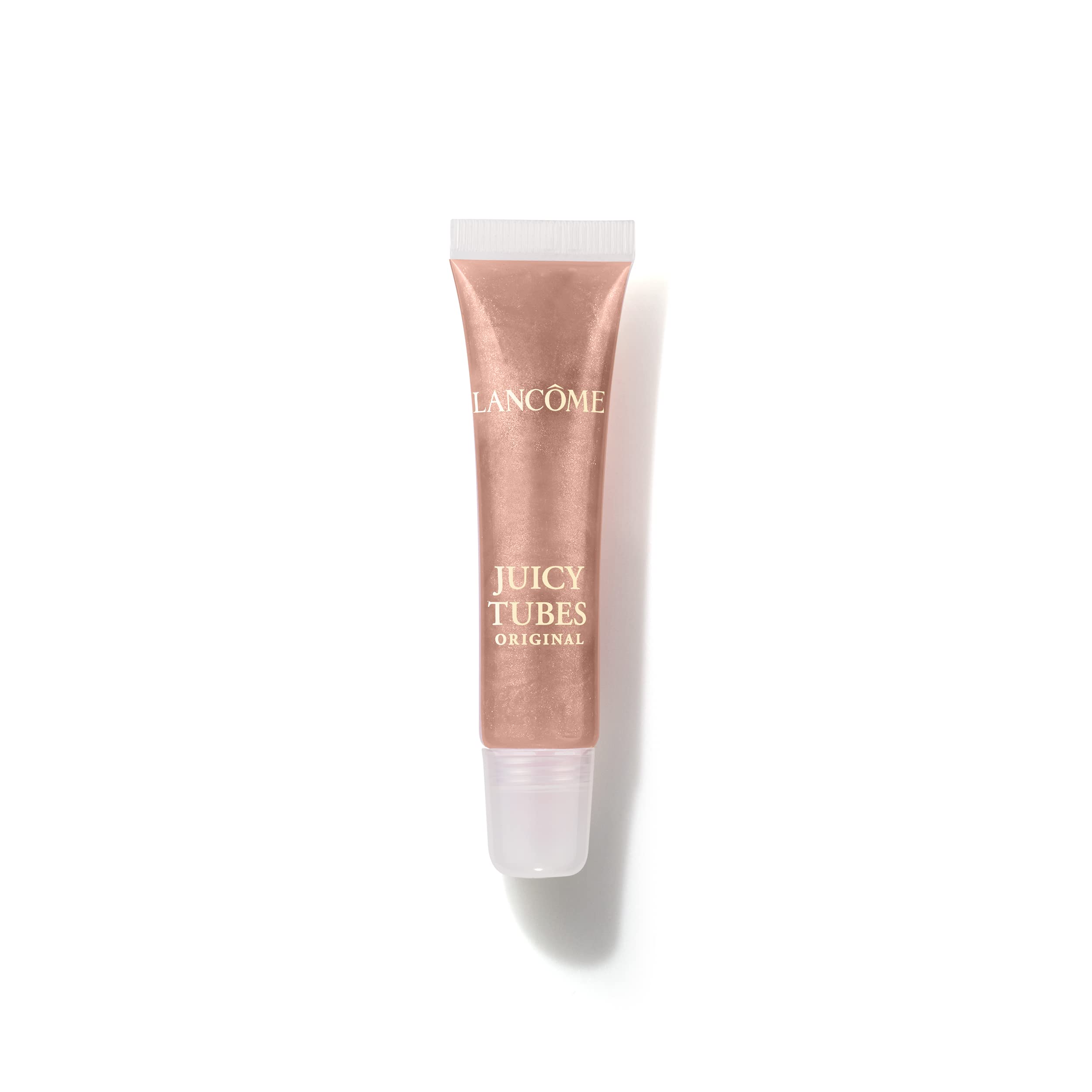 Lancôme Juicy Tubes gloss tube close-up showing ultra-high shine.