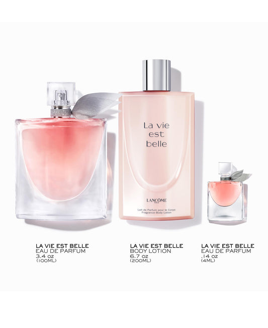 Lancôme La Vie Est Belle EDP bottle, full-size for daily elegance.