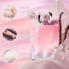 Lancôme La Vie Est Belle Vanille Nude packaging shot highlighting elegant scent.