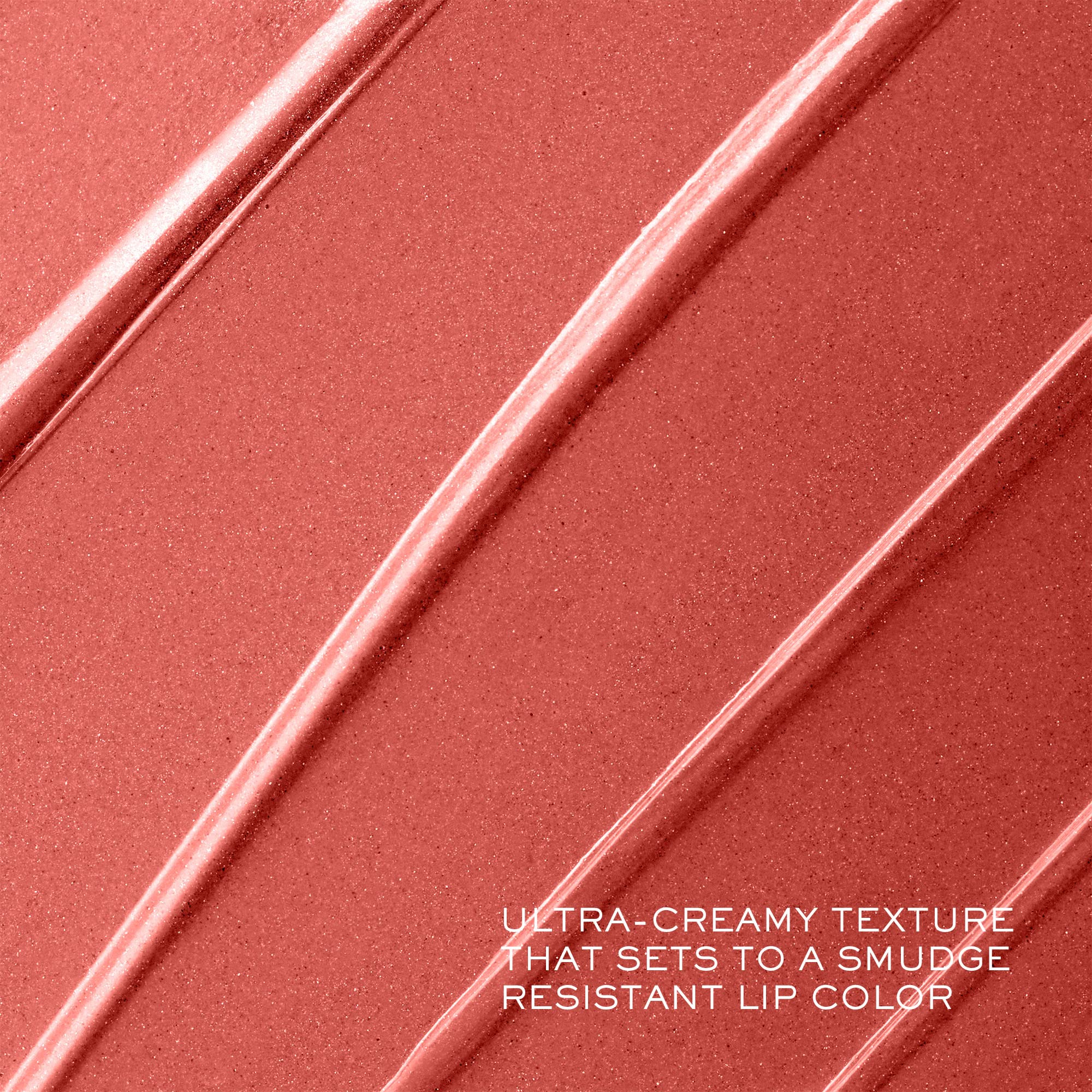 Lancôme L'Absolu Rouge Coquette hyaluronic blend showing nourishing shine.