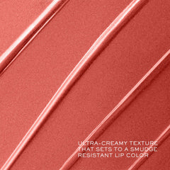 Lancôme L'Absolu Rouge Coquette hyaluronic blend showing nourishing shine.