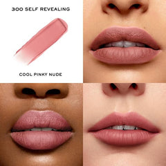 Lancôme L'Absolu Rouge Intimatte swatches show rich, even color.