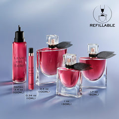 Lancôme La Vie Est Belle L'Elixir cap closeup highlights refined hardware and polish.