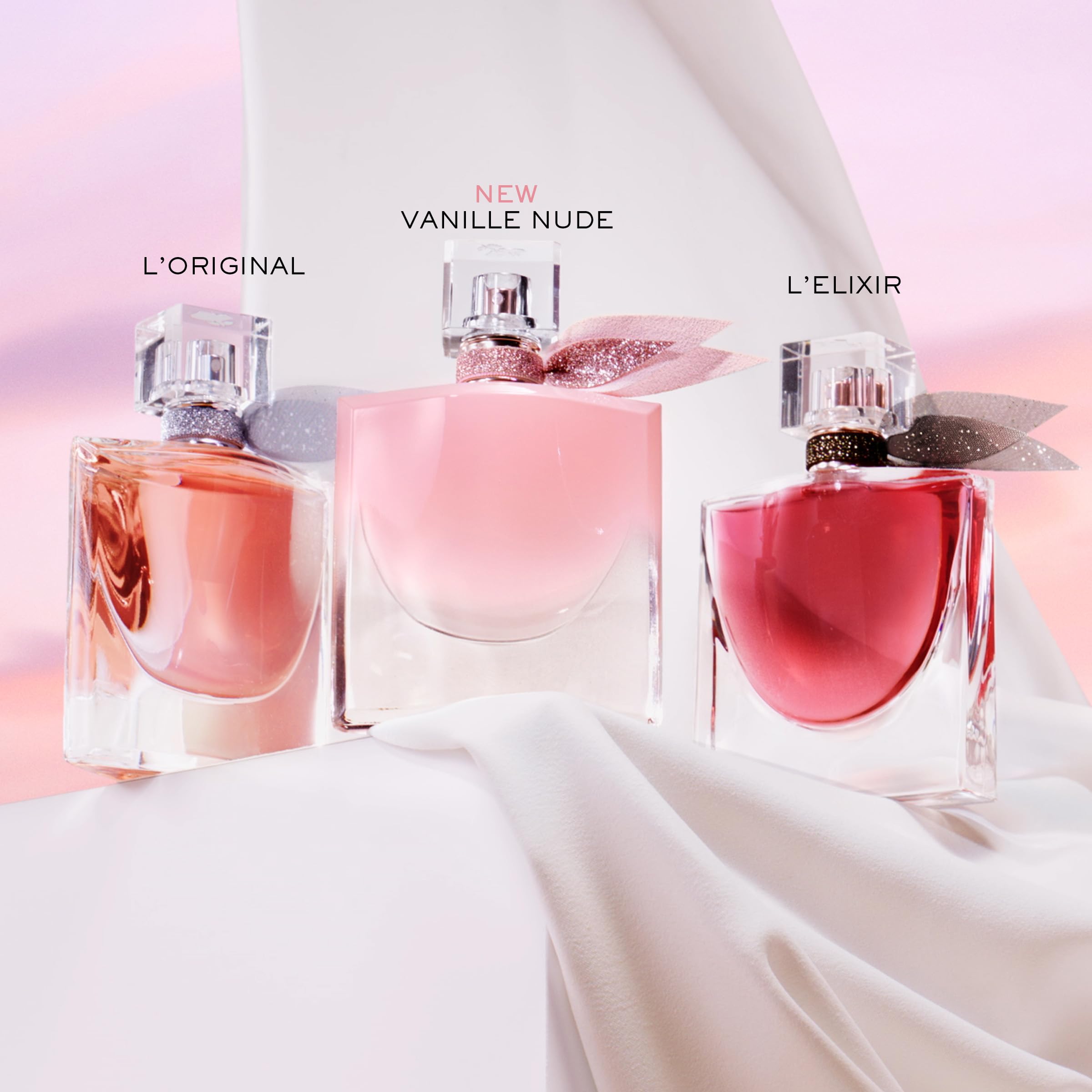 Lancôme lifestyle shot suggesting everyday elegance with Vanille Nude.