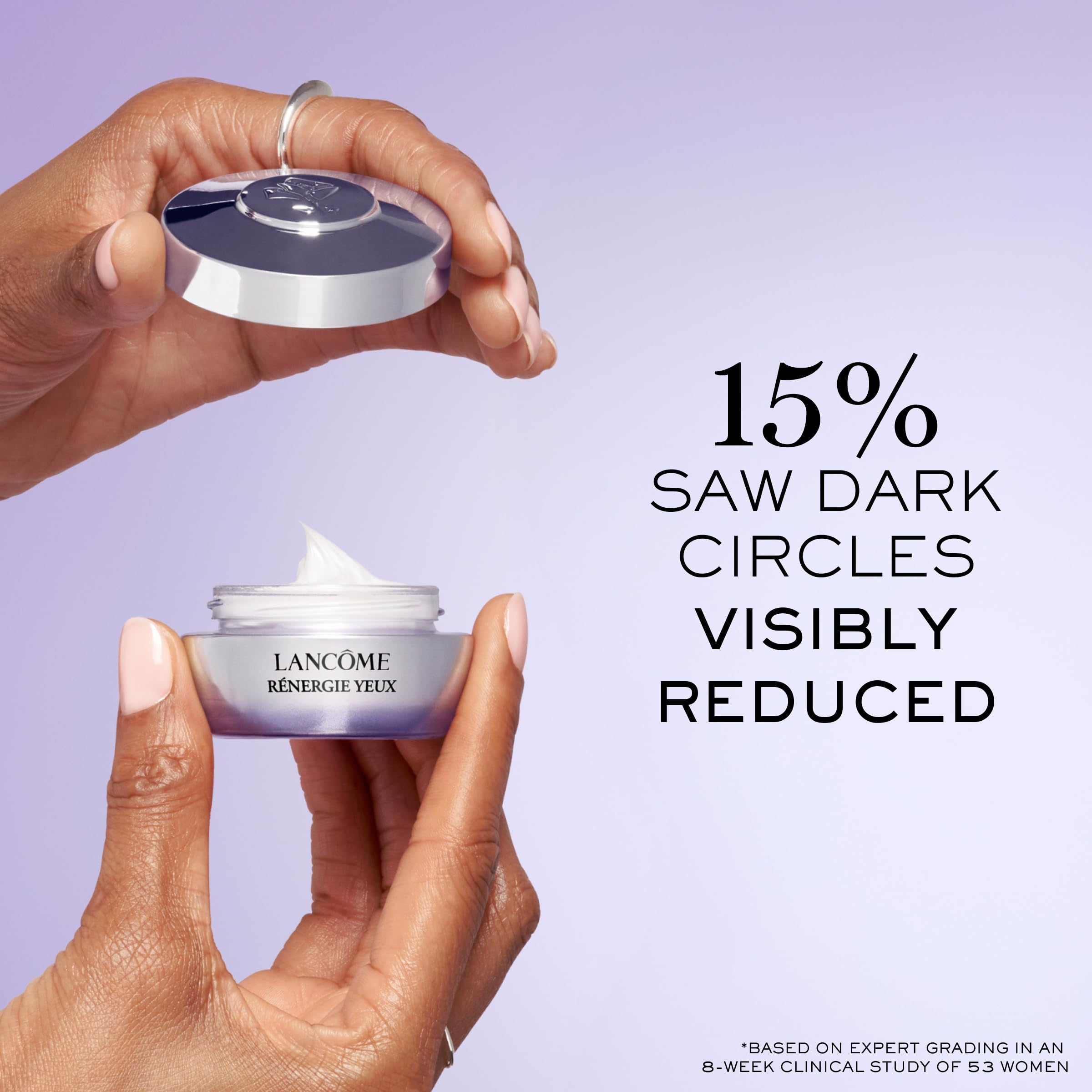 Lancôme Rénergie eye cream outer packaging highlighting premium formula.