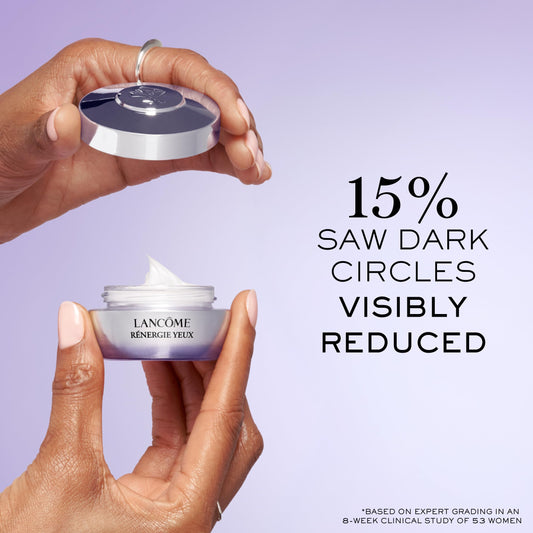 Lancôme Rénergie eye cream outer packaging highlighting premium formula.