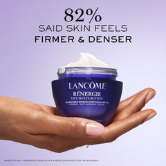 Lancome Renenergie Lift Cream SPF 15 label signals daily sun protection.