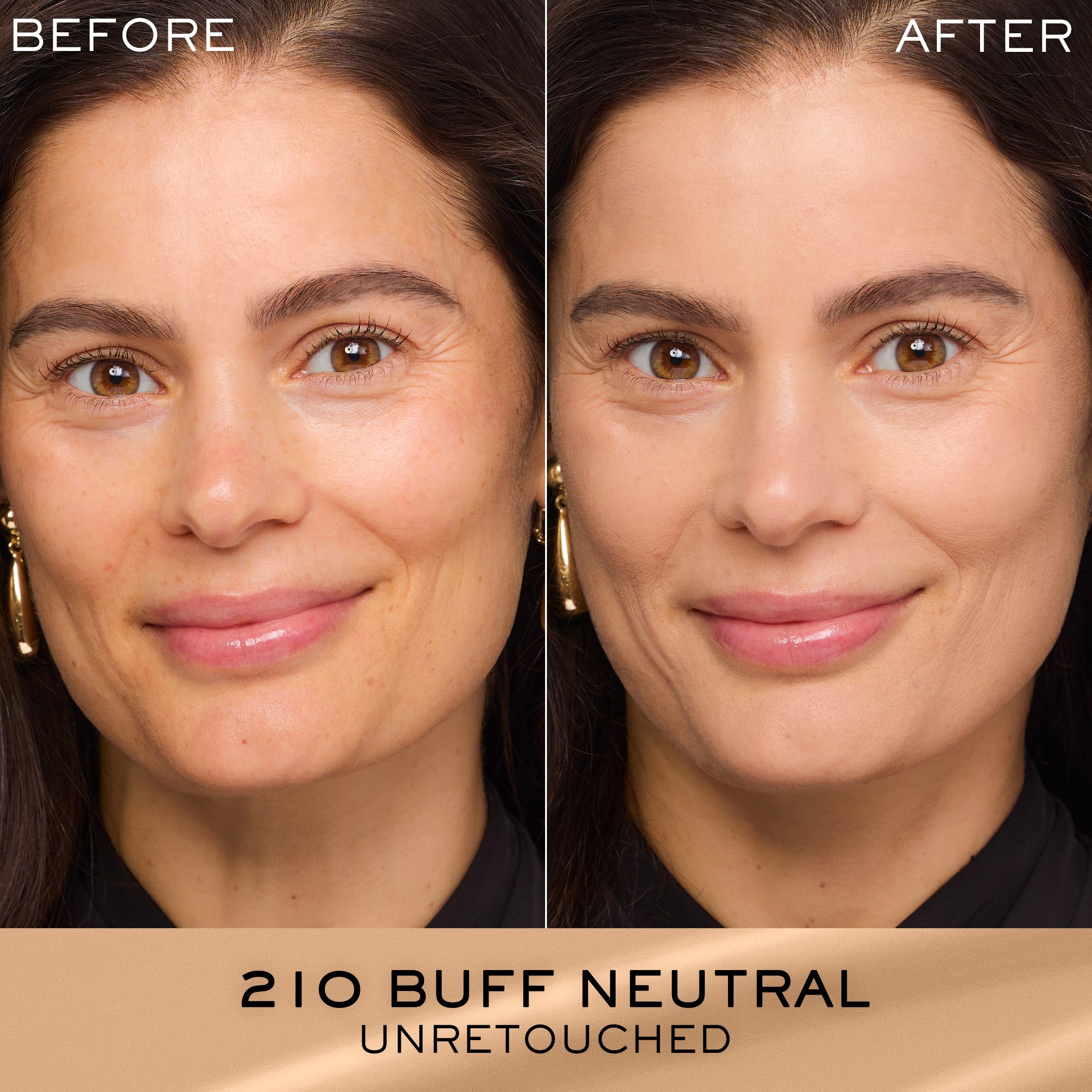 Lancôme Renergie Lift Foundation SPF 27 label signals daytime sun protection.