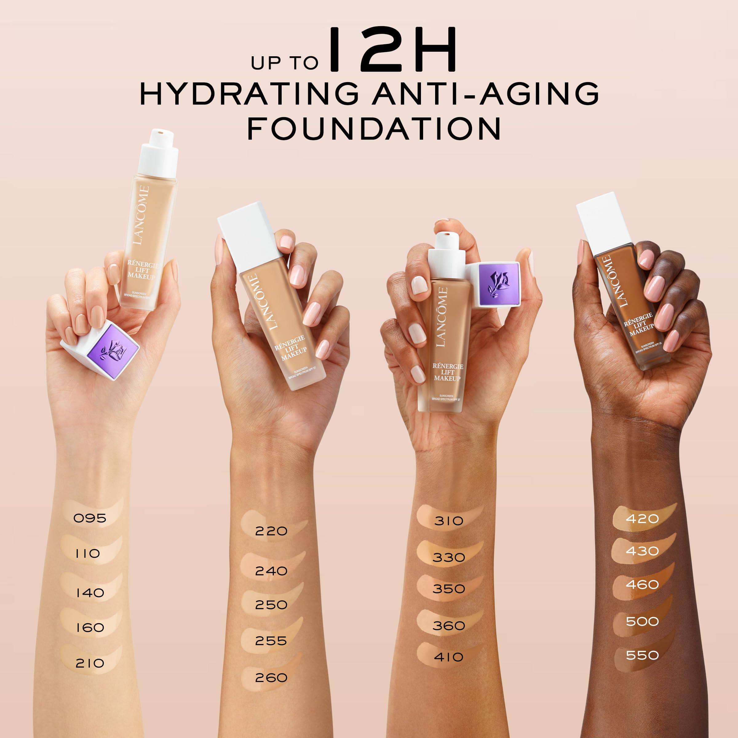 Lancôme Renergie Lift SPF27 tube emphasizes daily sun protection in routine