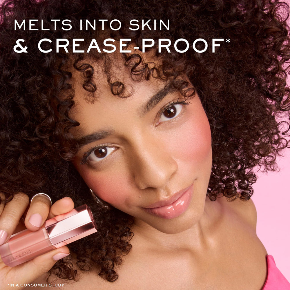 Lancôme Juicy Liquid Blush 12-hour wear badge on packaging.