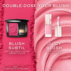 Lancôme Juicy Liquid Blush shade 70 red here right now swatch.
