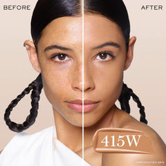 Lancôme Teint Idole Ultra Wear application demo illustrating buildable coverage
