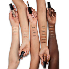 Under-eye application with Buff Cool 220 for brightening and smooth coverage