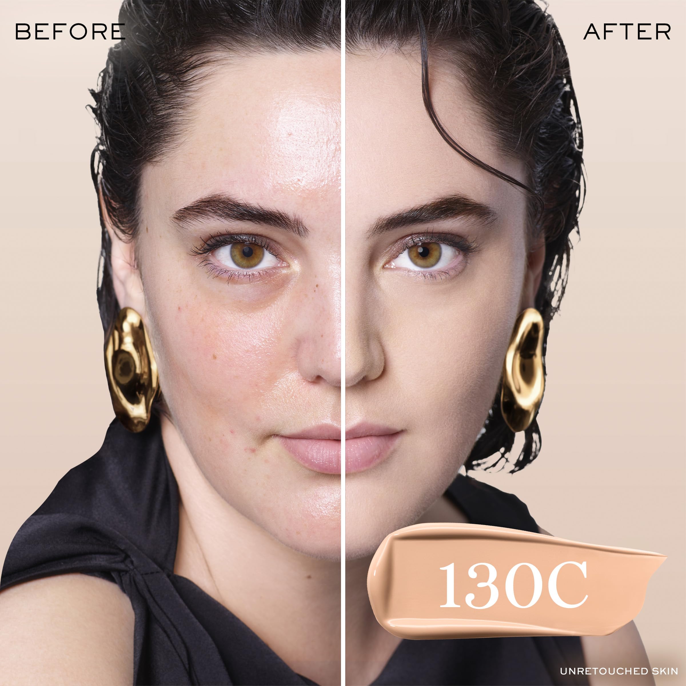 Lancôme Teint Idole Ultra Wear coverage texture demonstrating buildable, breathable wear.