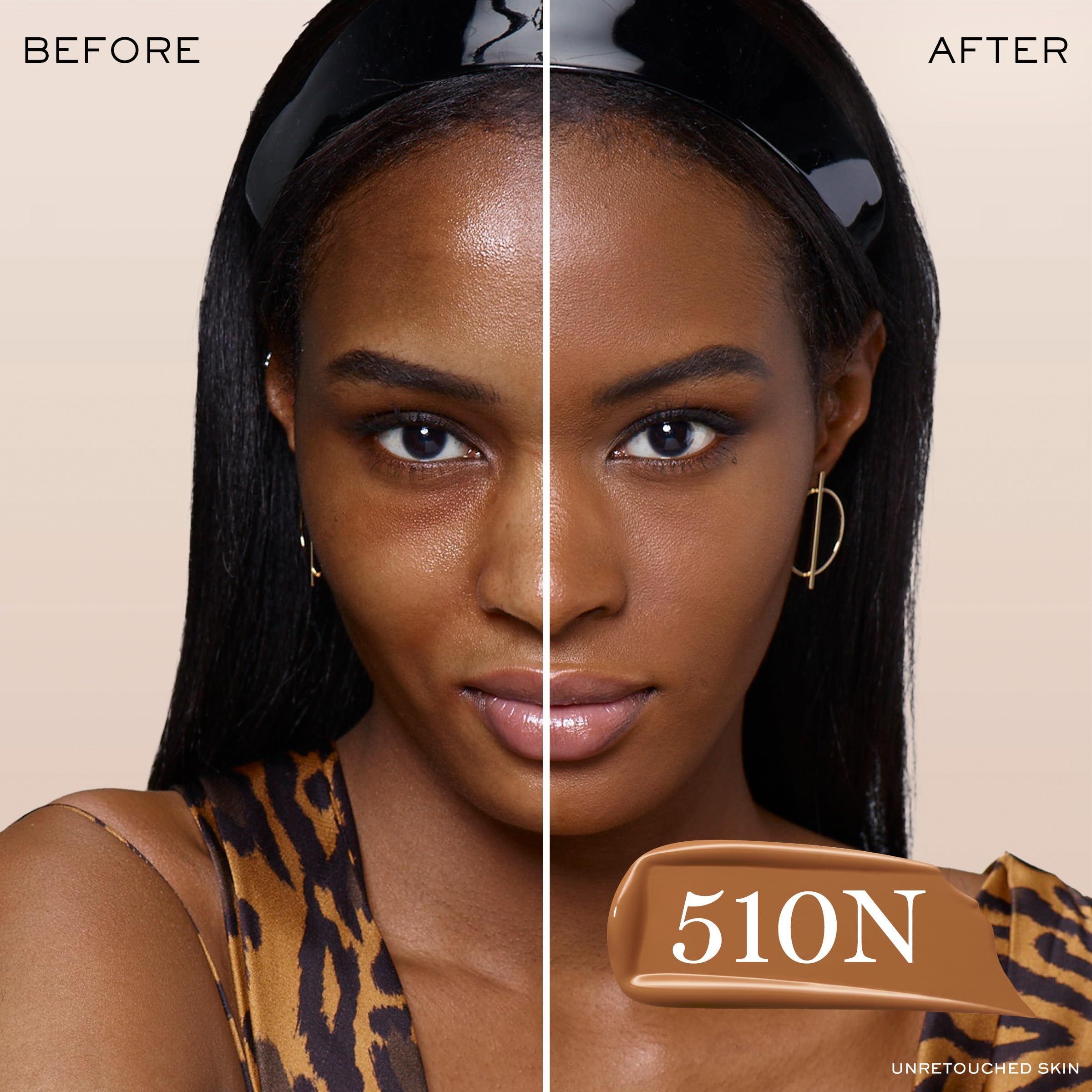 Lancôme Teint Idole Ultra Wear matte finish swatches demonstrating even coverage