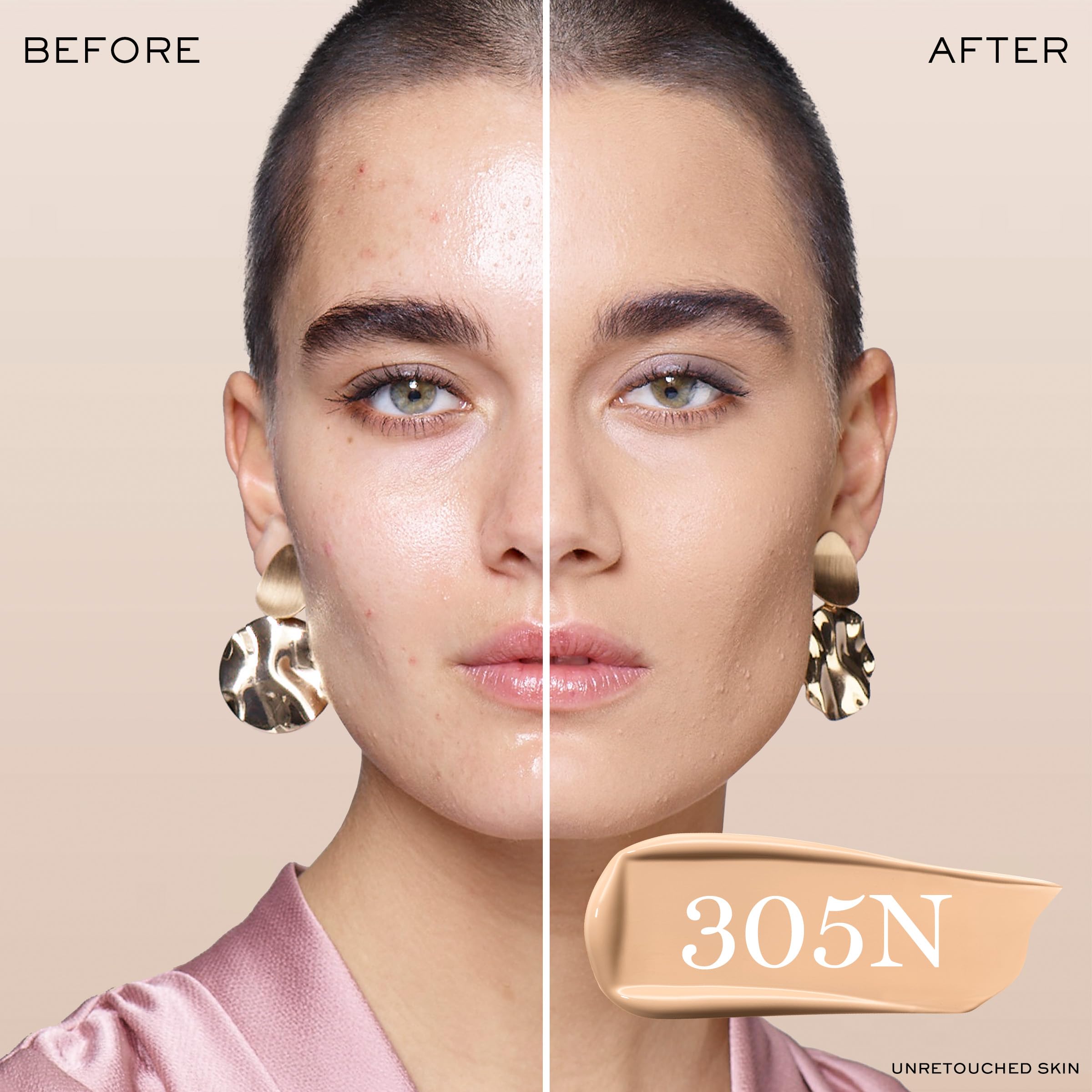 Lancôme Teint Idole Ultra Wear pump close-up for precise application.