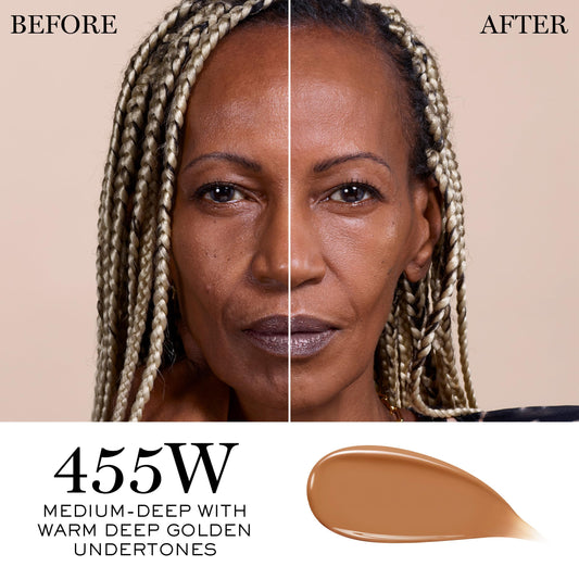 Lancôme Teint Idole Ultra Wear pump dispensing controls coverage for a tailored look