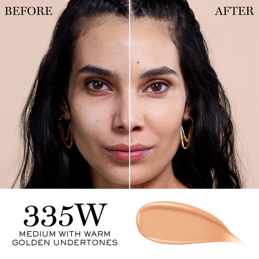 Lancôme Teint Idole Ultra Wear serum-base close-up highlights hydration throughout the day