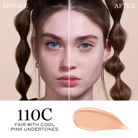 Lancôme Teint Idole Ultra Wear serum-based hydration visual highlights skin comfort.