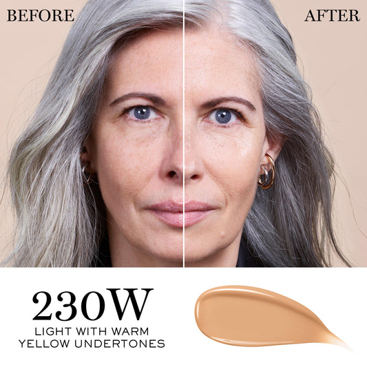 Lancôme Teint Idole Ultra Wear swatch on forearm shows buildable coverage