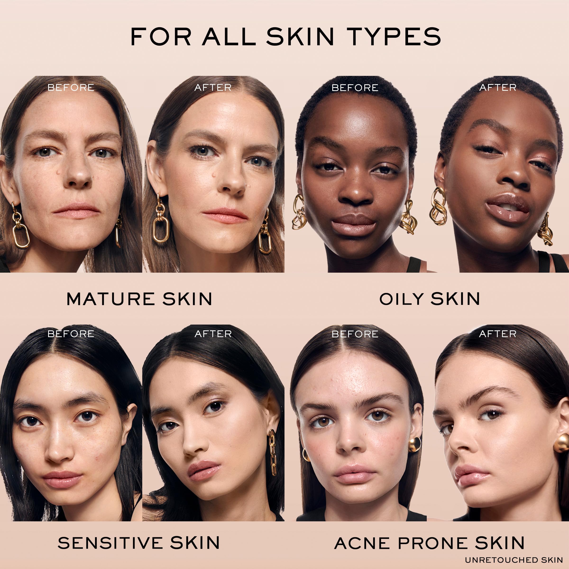 Lancôme Teint Idole Ultra Wear panel indicating transfer resistance and longevity.