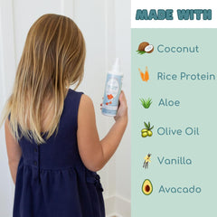 LANE & CO. Avocado and coconut oil ingredients emphasize natural detangler performance.