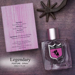 Lane Frost Legendary For Her close-up-wood-texture emphasizes premium craftsmanship and refined femininity.