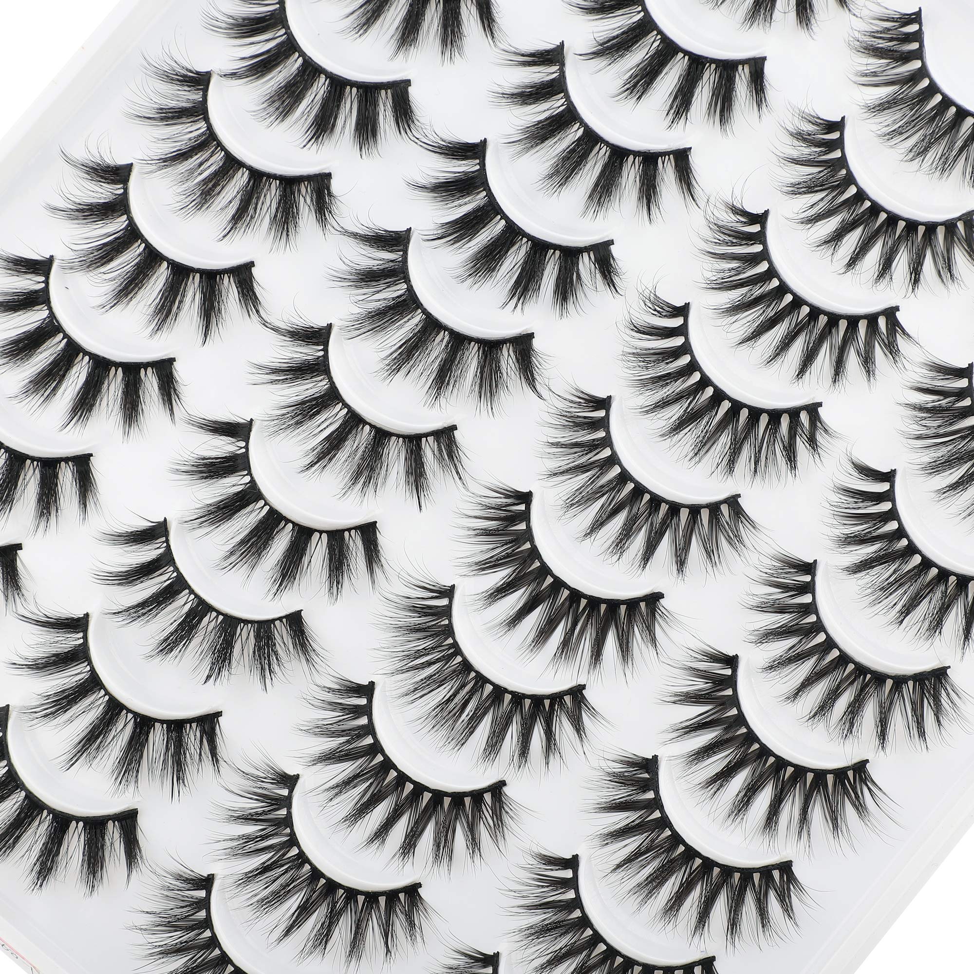 LANFLOWER durable lashes stay intact for repeated use