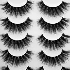 LANFLOWER long style lashes extend eye length for striking evenings.