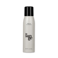 Lange Hair Deja Vu Dry Shampoo bottle front with clear formula and oil absorption.