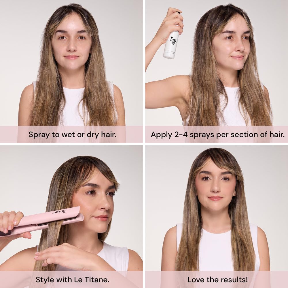 L'ANGE HAIR Thermal Agent frizz control for a sleek, polished look
