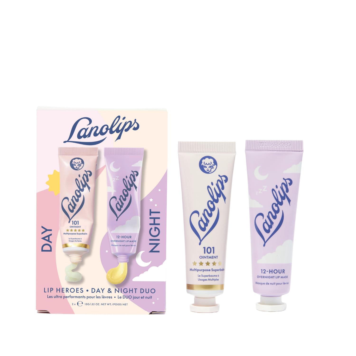 Lanolips 101 Ointment tube for deep hydration on lips and skin.