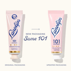 Lanolips 101 Ointment texture close-up showing rich, non-greasy moisture