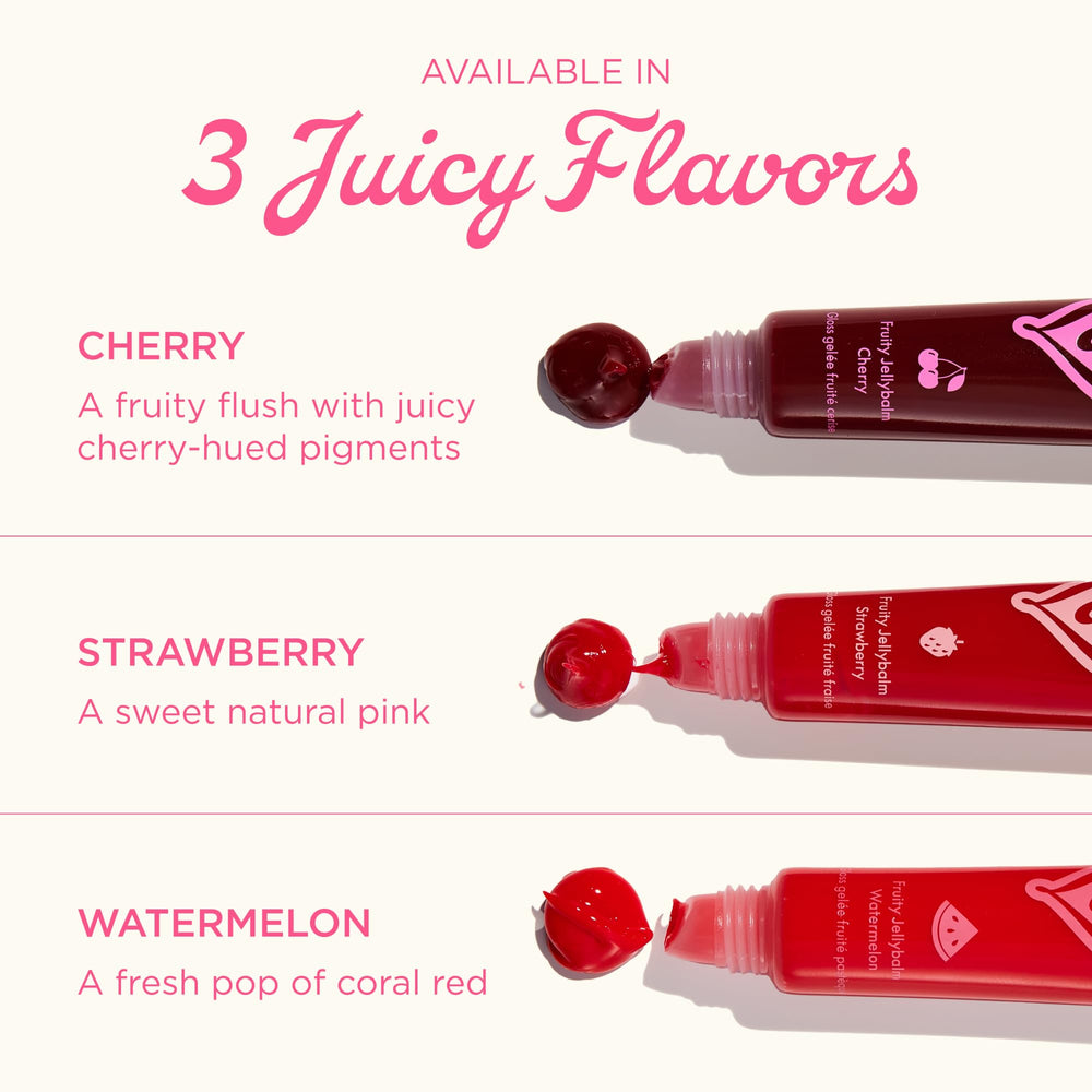 Lanolips Jellybalm tinted-gloss close-up shows ultra-soft texture and subtle shine.