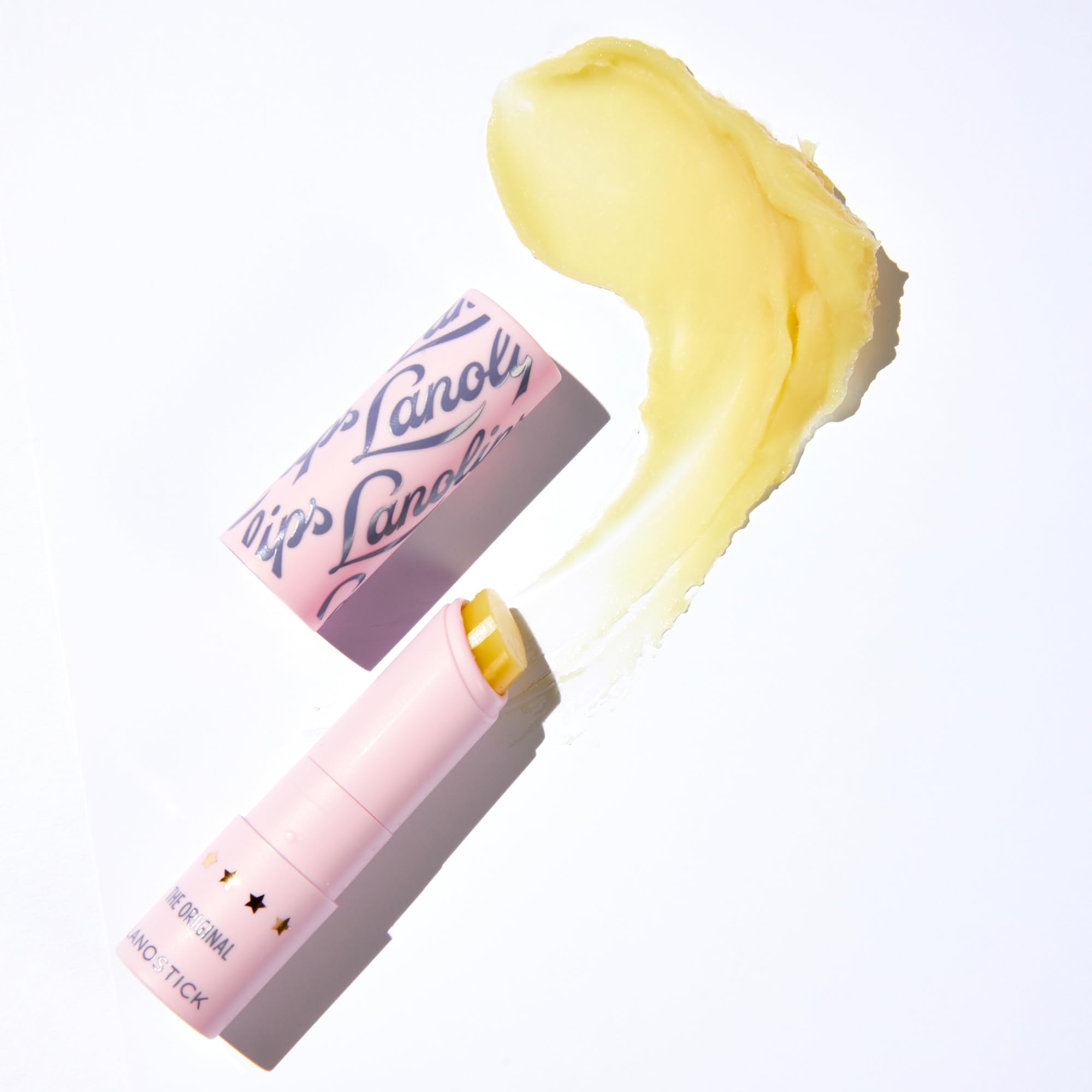Lanolips Lanostick glide delivers long-lasting moisture on lips