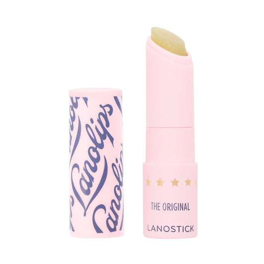 Lanolips Lanostick lip balm in action for lasting hydration