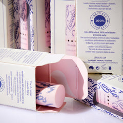 Lanolips Lanostick minty variant hints at refreshing peppermint aroma