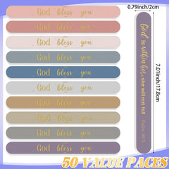 Lanties church event nail file pack ideal for favors.
