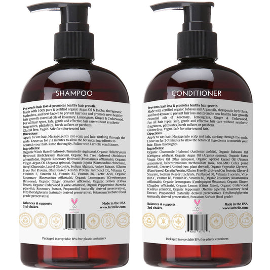 Laritelle Diamond Strong conditioner bottle supports nourishment for smooth, resilient hair