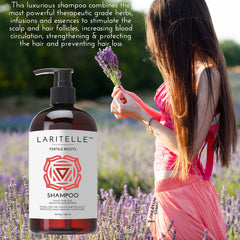 Laritelle Fertile Roots lather closeup with rich creamy texture