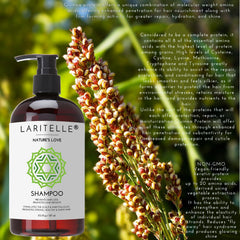 Laritelle Nature’s Love packaging shows recyclable BPA-free materials for eco-friendly beauty