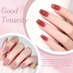 Larvall Beautpal healthy resin formula with low odor for nails.